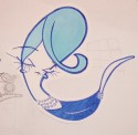 madame in blue